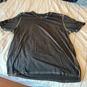 Dark great Tommy Bahama weathered v neck shirt. XL. Great condition.